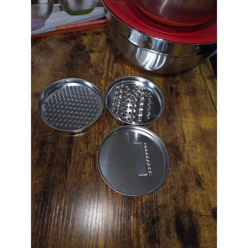 Mixing Bowls, Stainless steel.